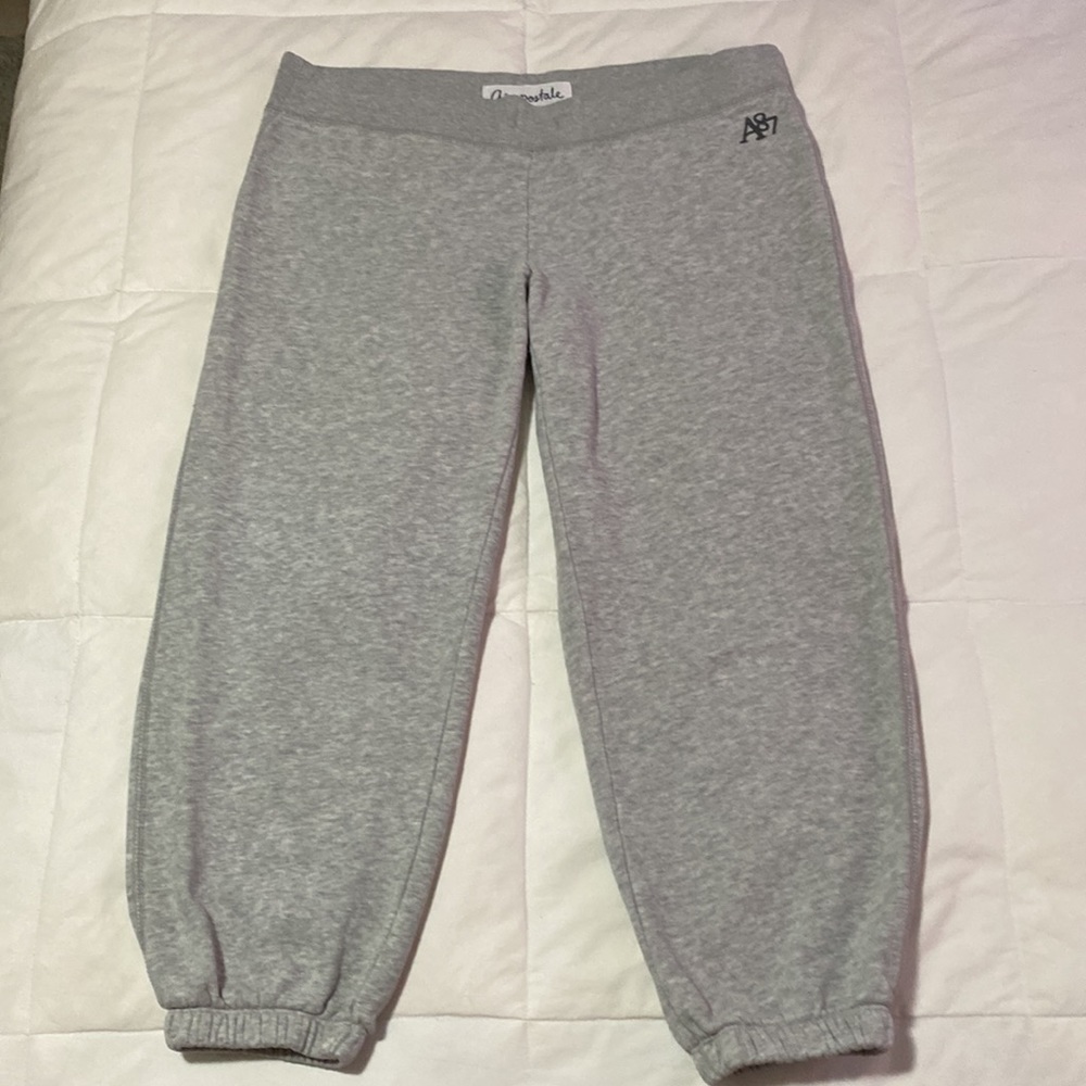 2 pr Cropped Jogger Sweat Pants - Picture 2 of 7